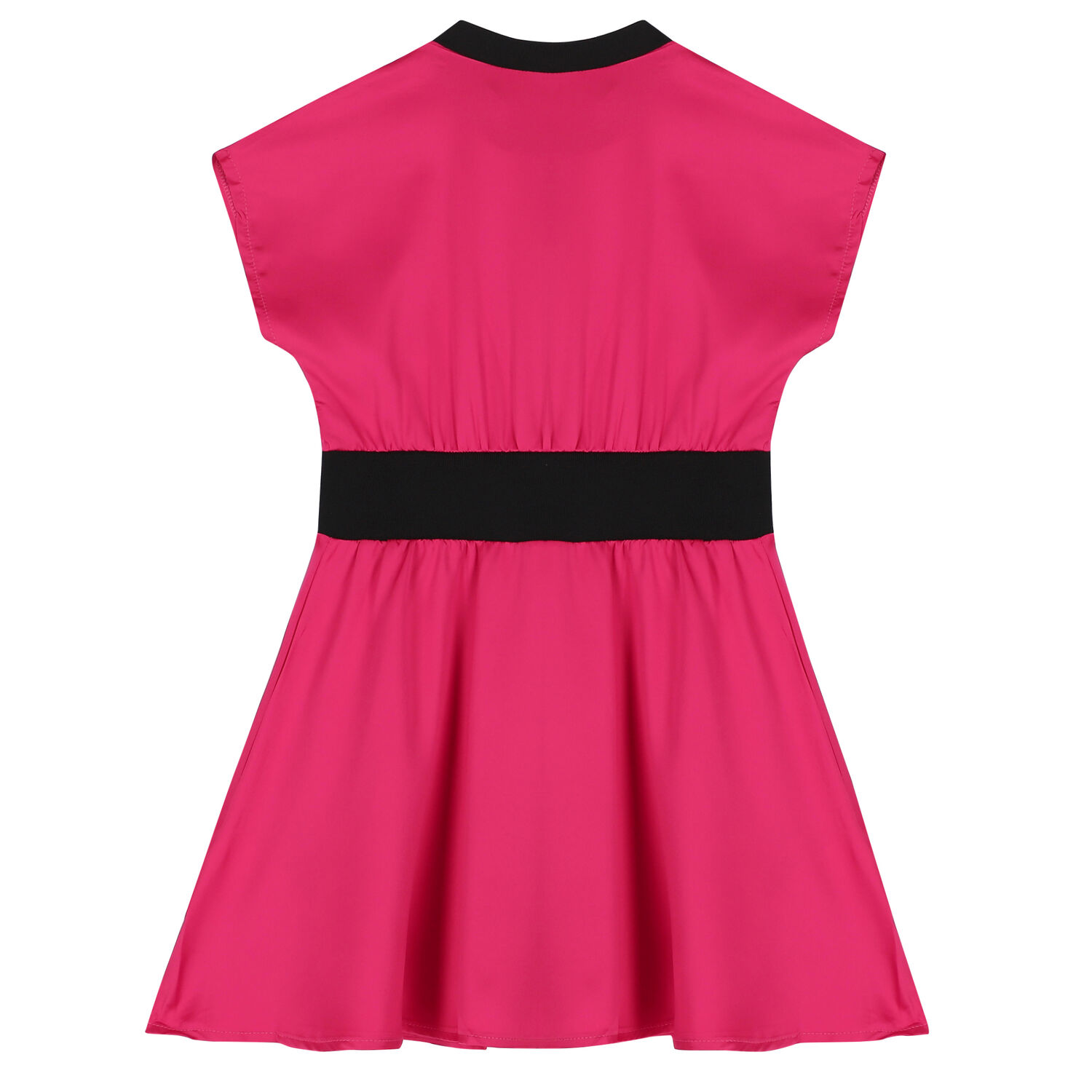 Girls Pink Logo Dress, 1, hi-res