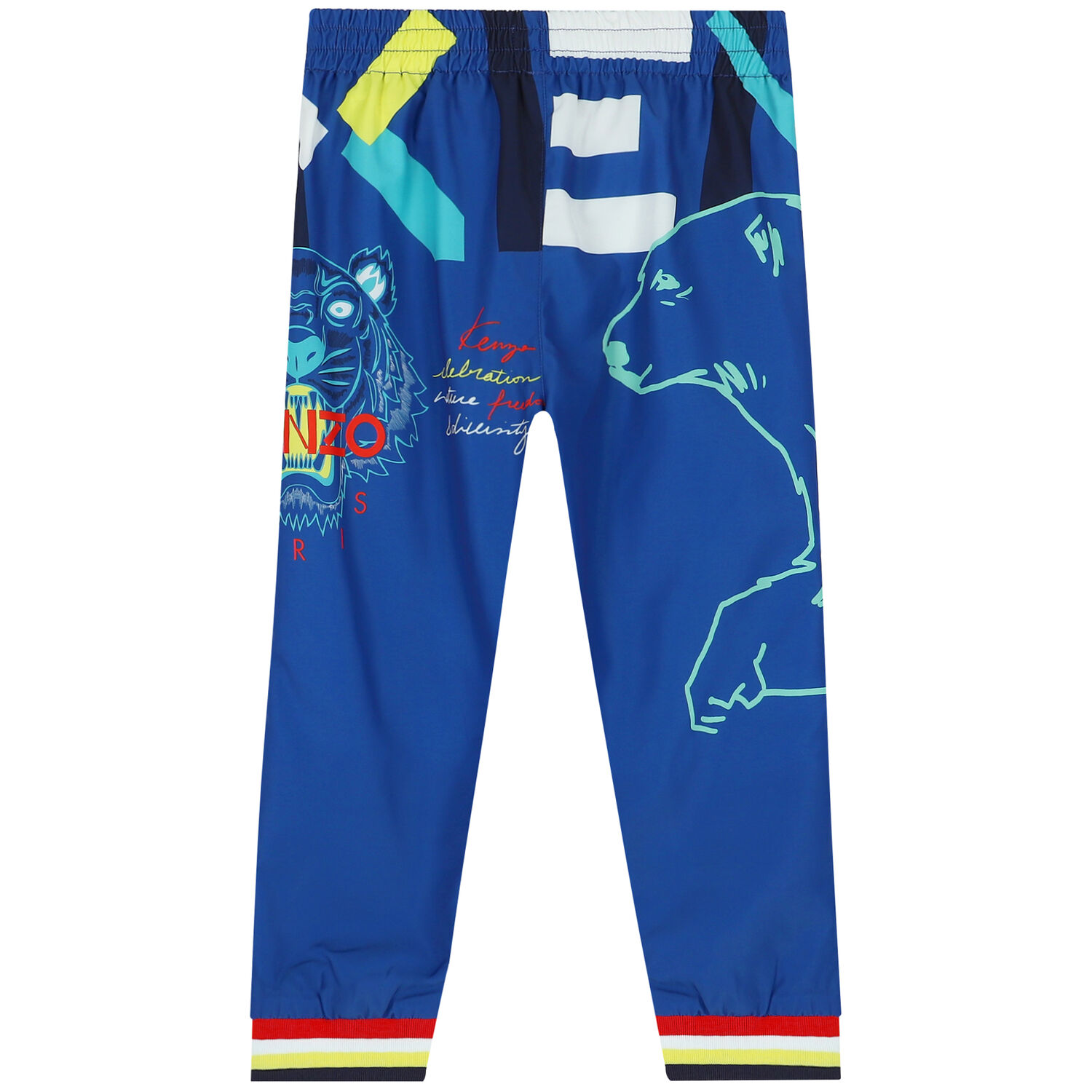 Boys Blue Logo Joggers, 1, hi-res image number null