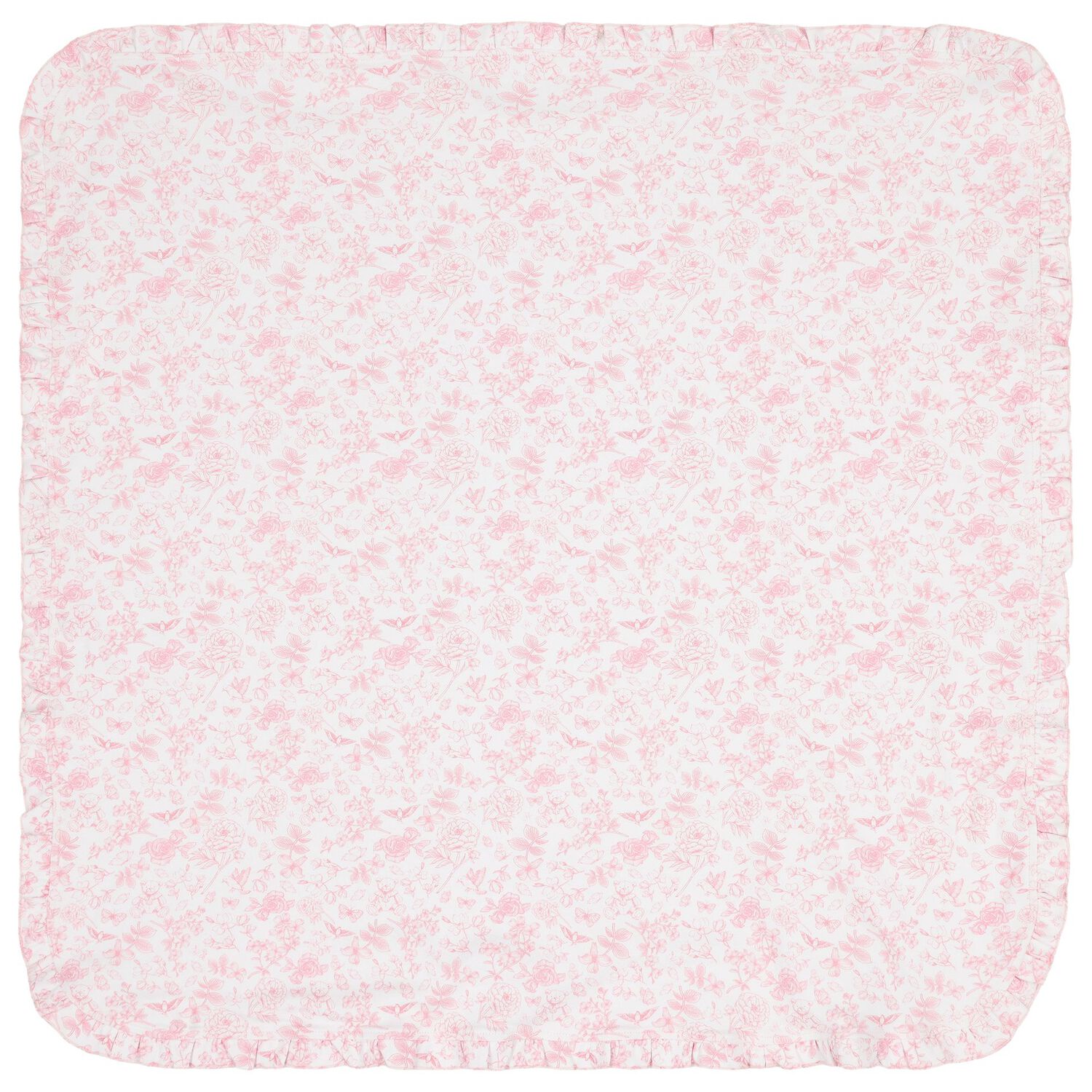 طقم افرول للبنات توال دي جوي باللون الابيض والوردى , 1, hi-res image number null