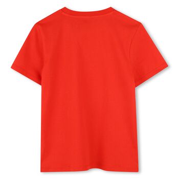 Boys Red Logo T-Shirt