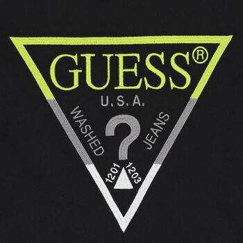 Boys Black Logo T-Shirt