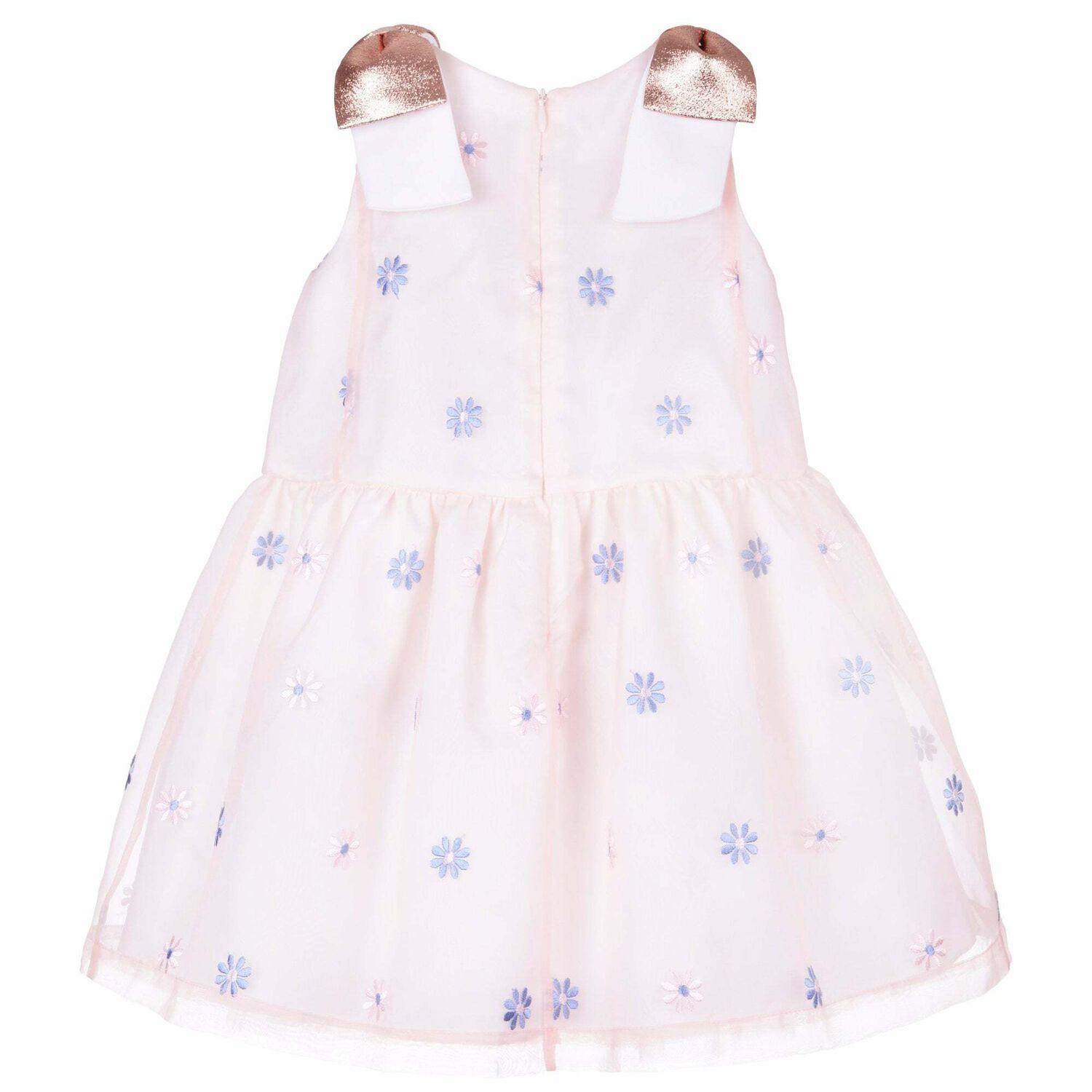 Girls Pink Floral Dress, 1, hi-res image number null