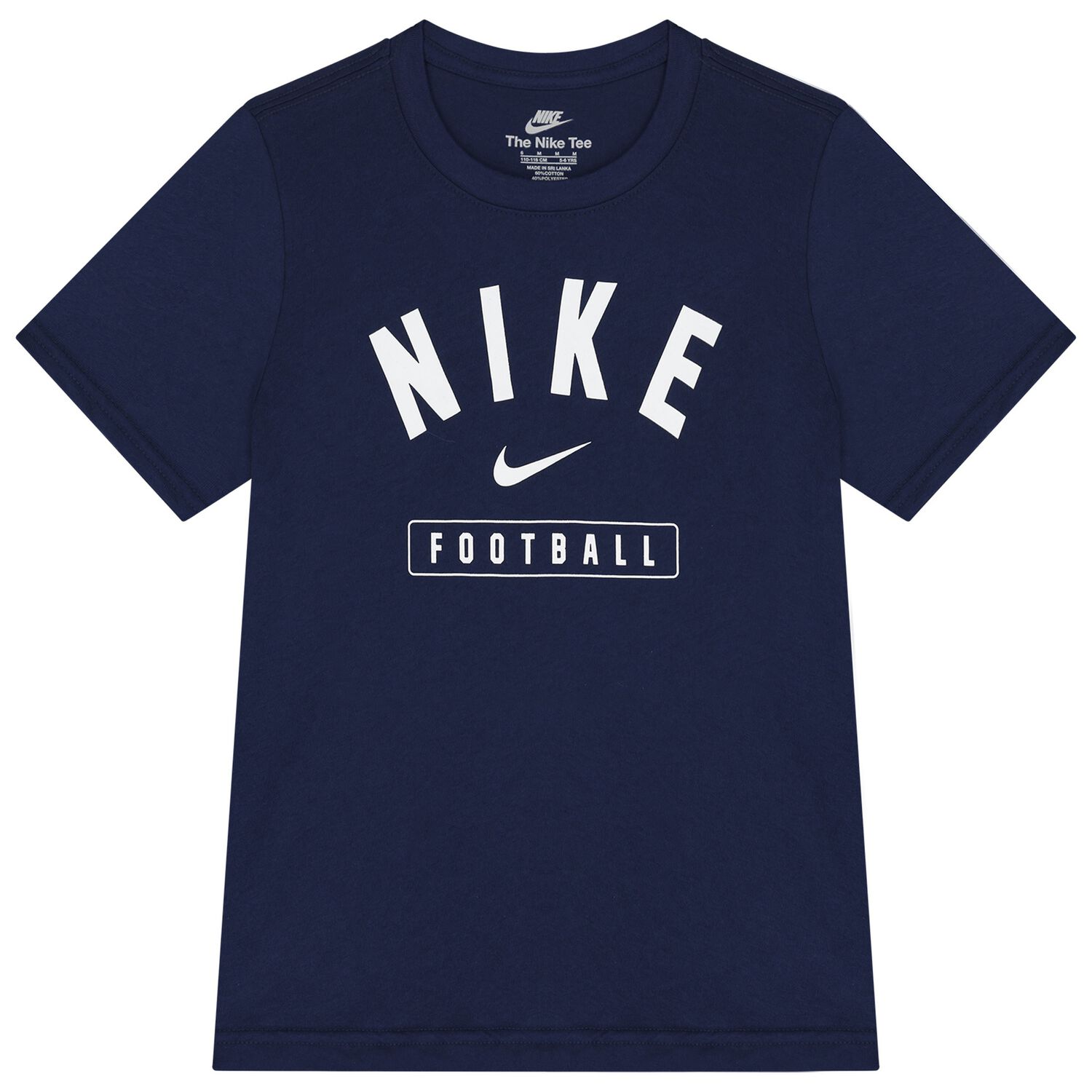 تيشيرت بشعار  باللون الكحلي , 2, hi-res