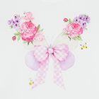 Girls White & Pink Floral Dress, 1, hi-res