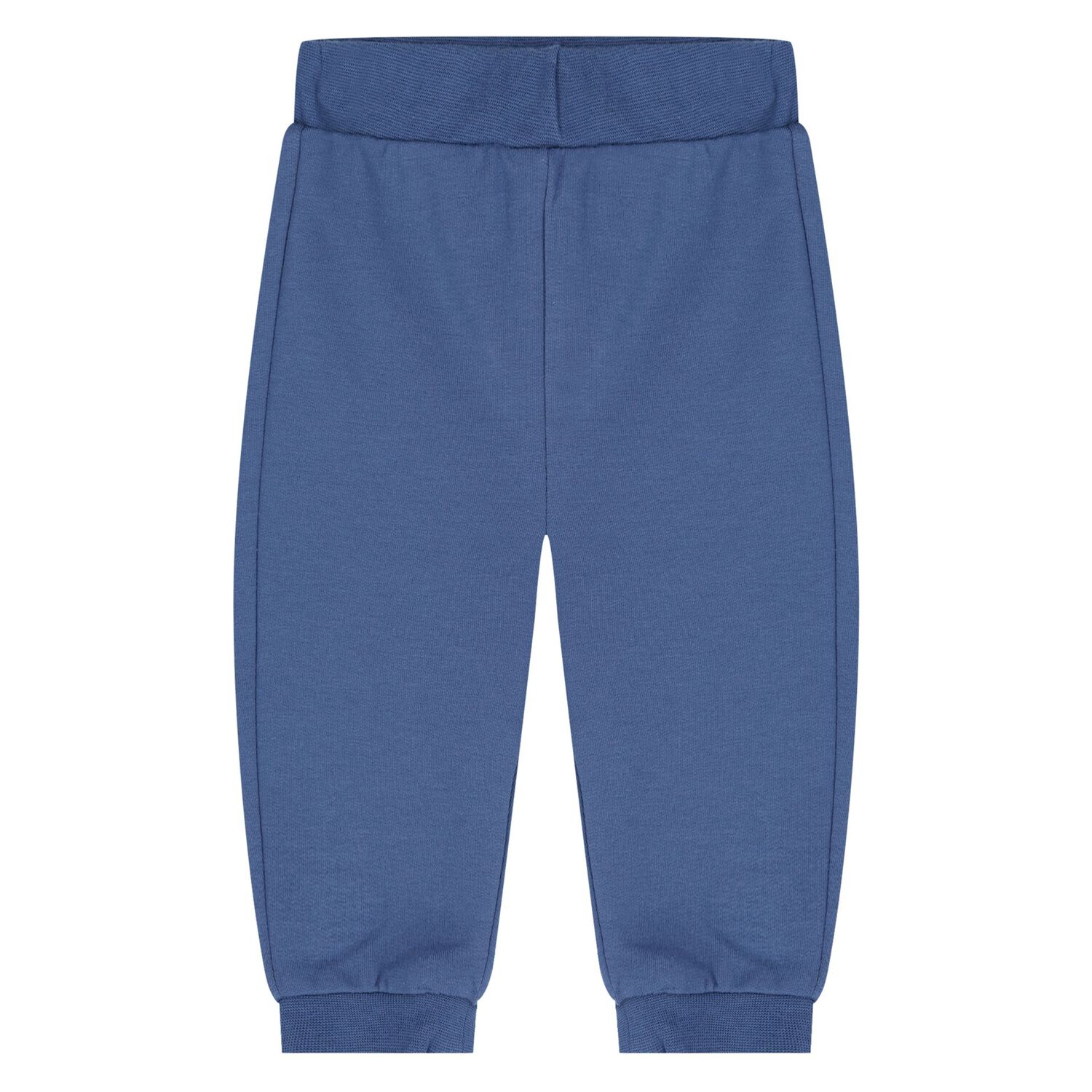 Baby Boys Blue, White & Beige Tracksuit Set (3 Piece), 1, hi-res