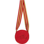 Girls Red & Gold Sequins Crossbody Bag, 1, hi-res