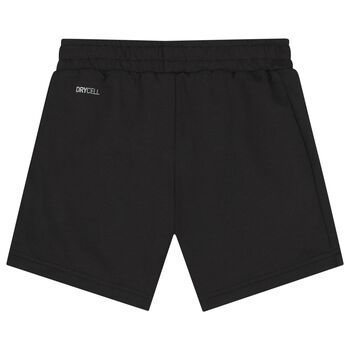 Boys Black Logo Shorts