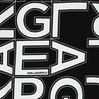 Girls Black Logo Sweatshirt Dress, 1, hi-res