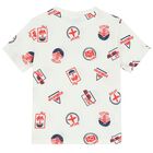 تيشيرت أولاد باللون الأبيض والأزرق ( قطعتين), 1, hi-res