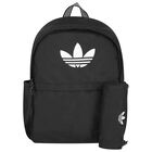 Black Logo Backpack, 1, hi-res