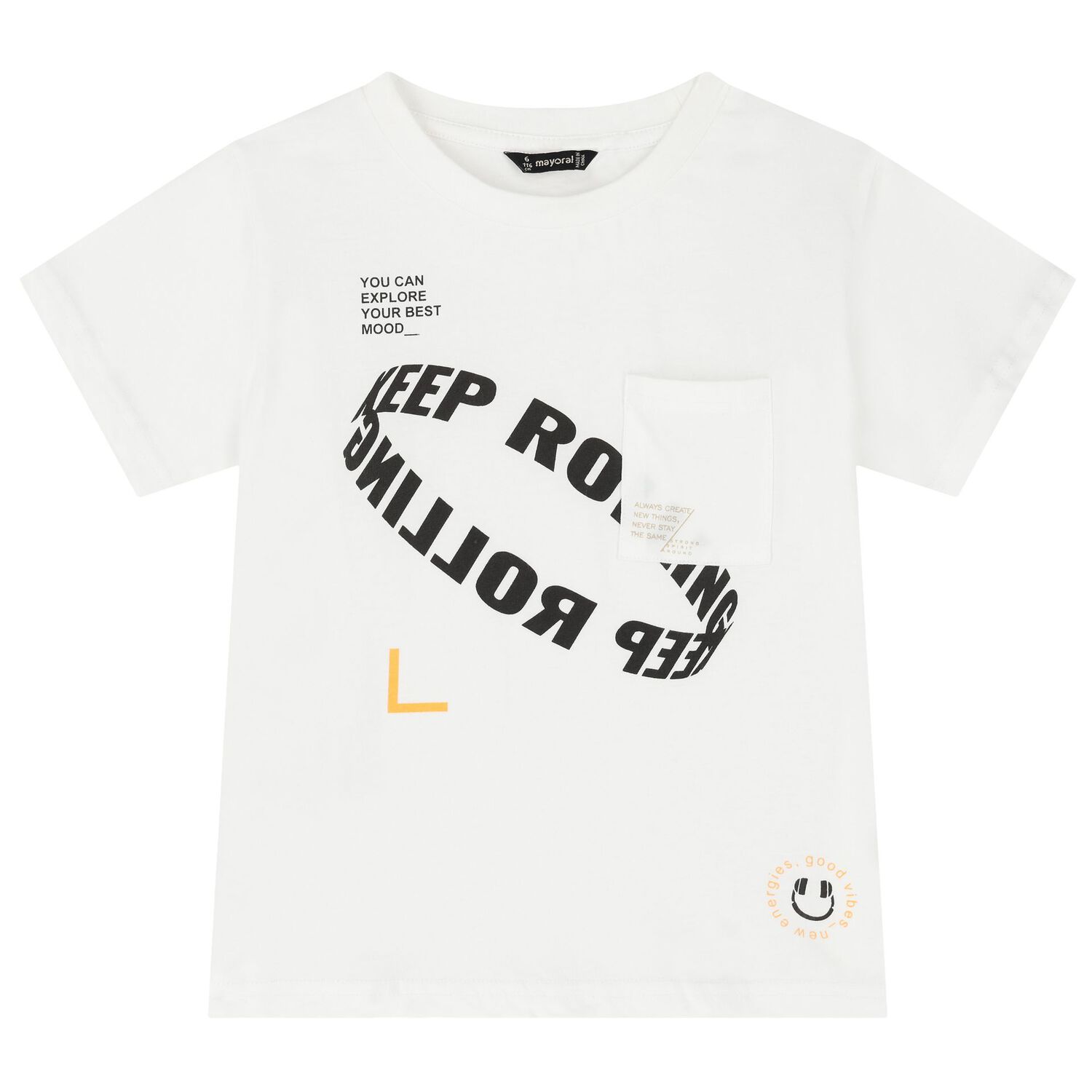 طقم شورت باللون الأبيض البيج للأولاد, 1, hi-res