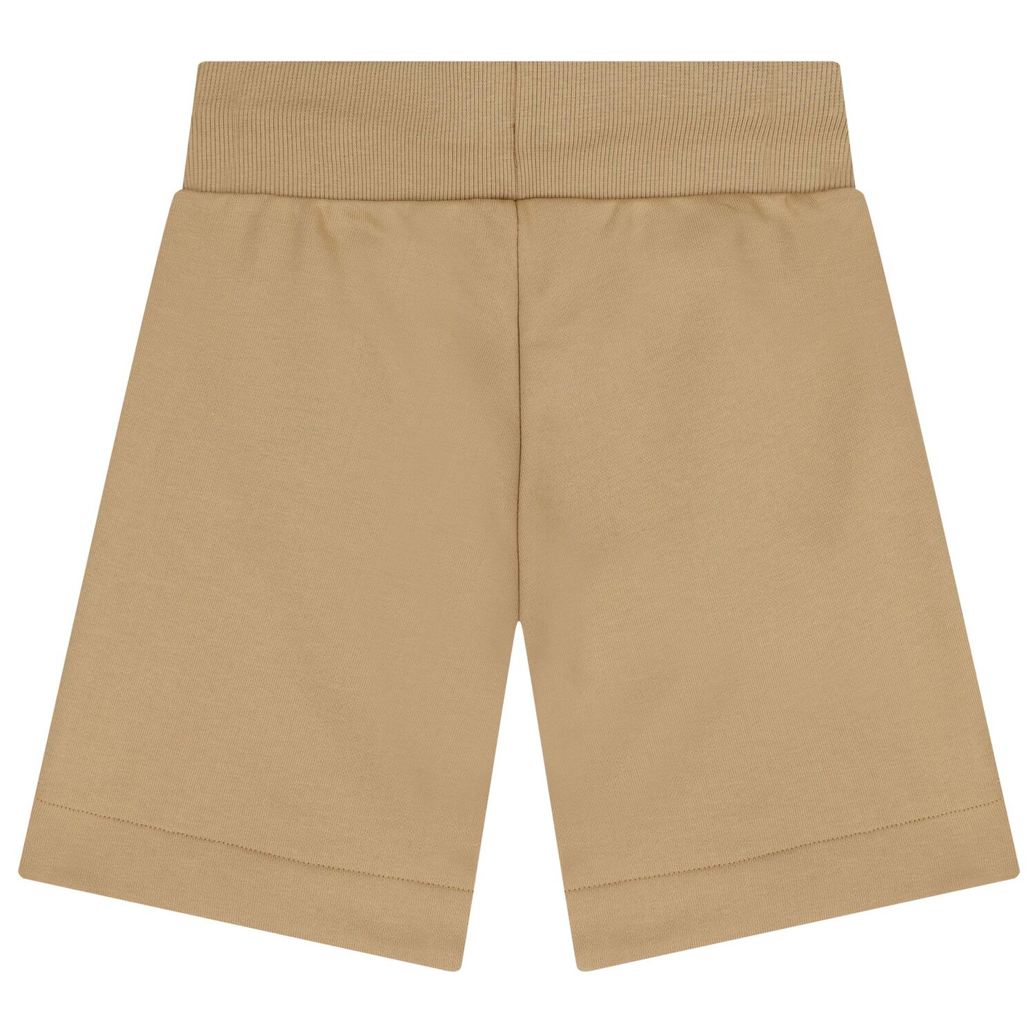 Boys Beige Logo Shorts, 2, hi-res