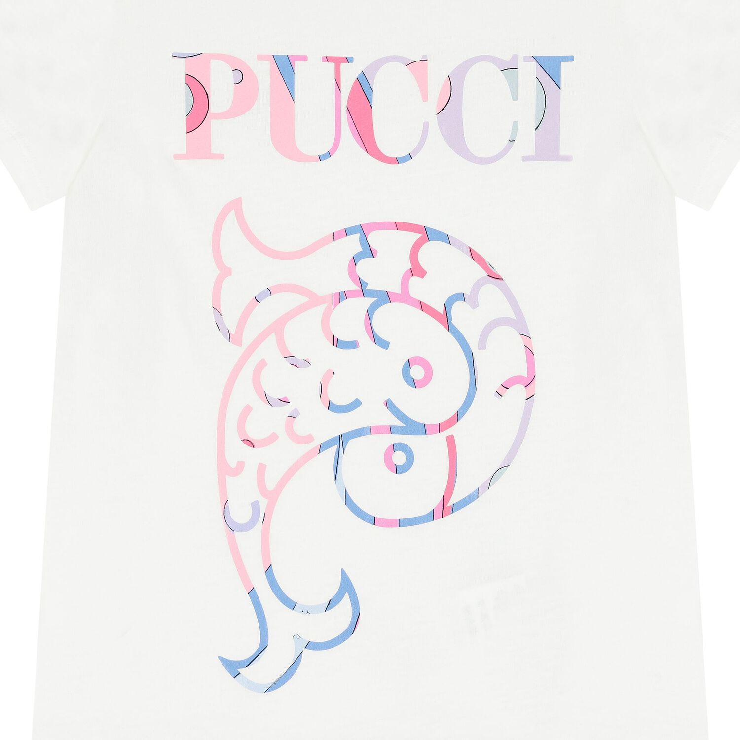 Girls White Logo Fontane T-Shirt, 4, hi-res