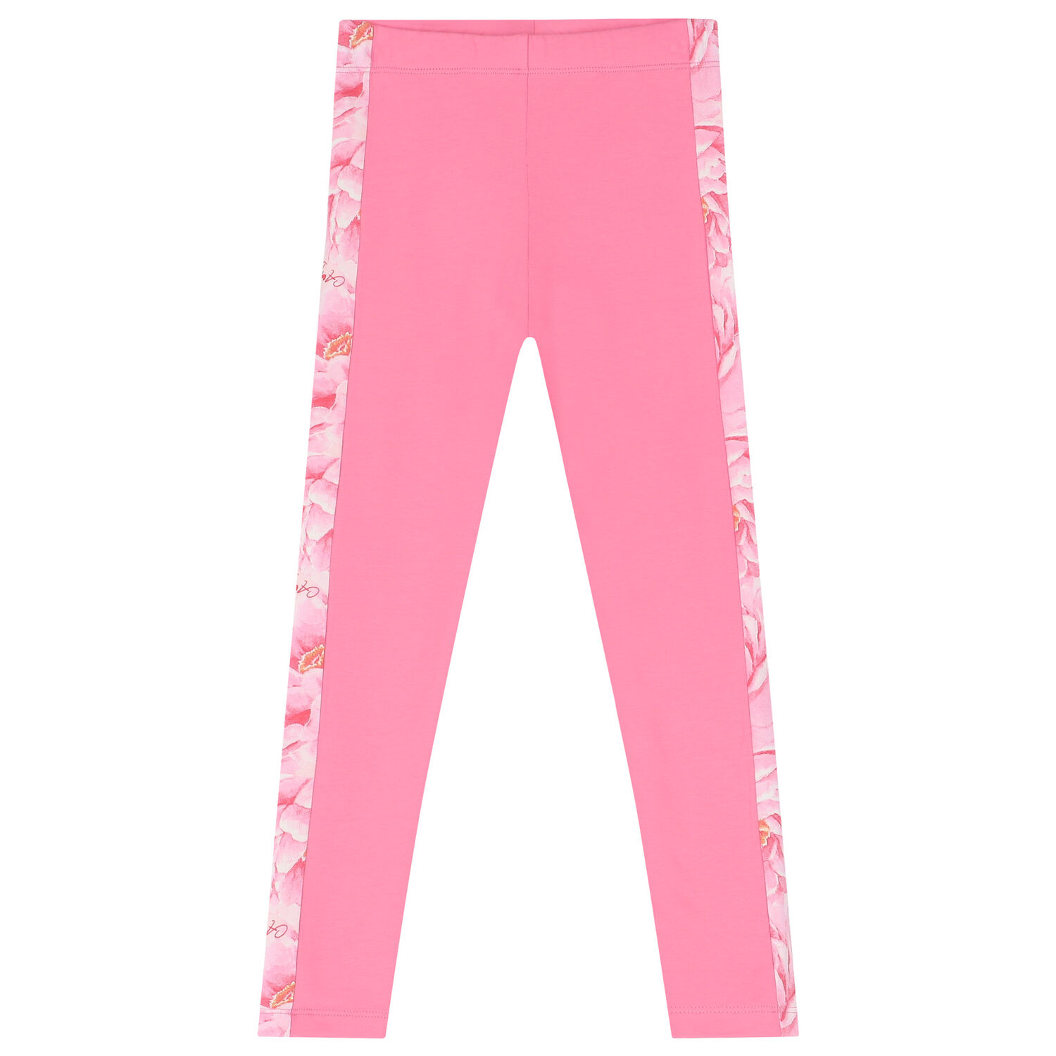 Girls Pink Floral Leggings Set, 1, hi-res