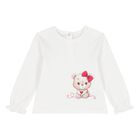 Younger Girls Ivory & Blue Skirt Set, 1, hi-res