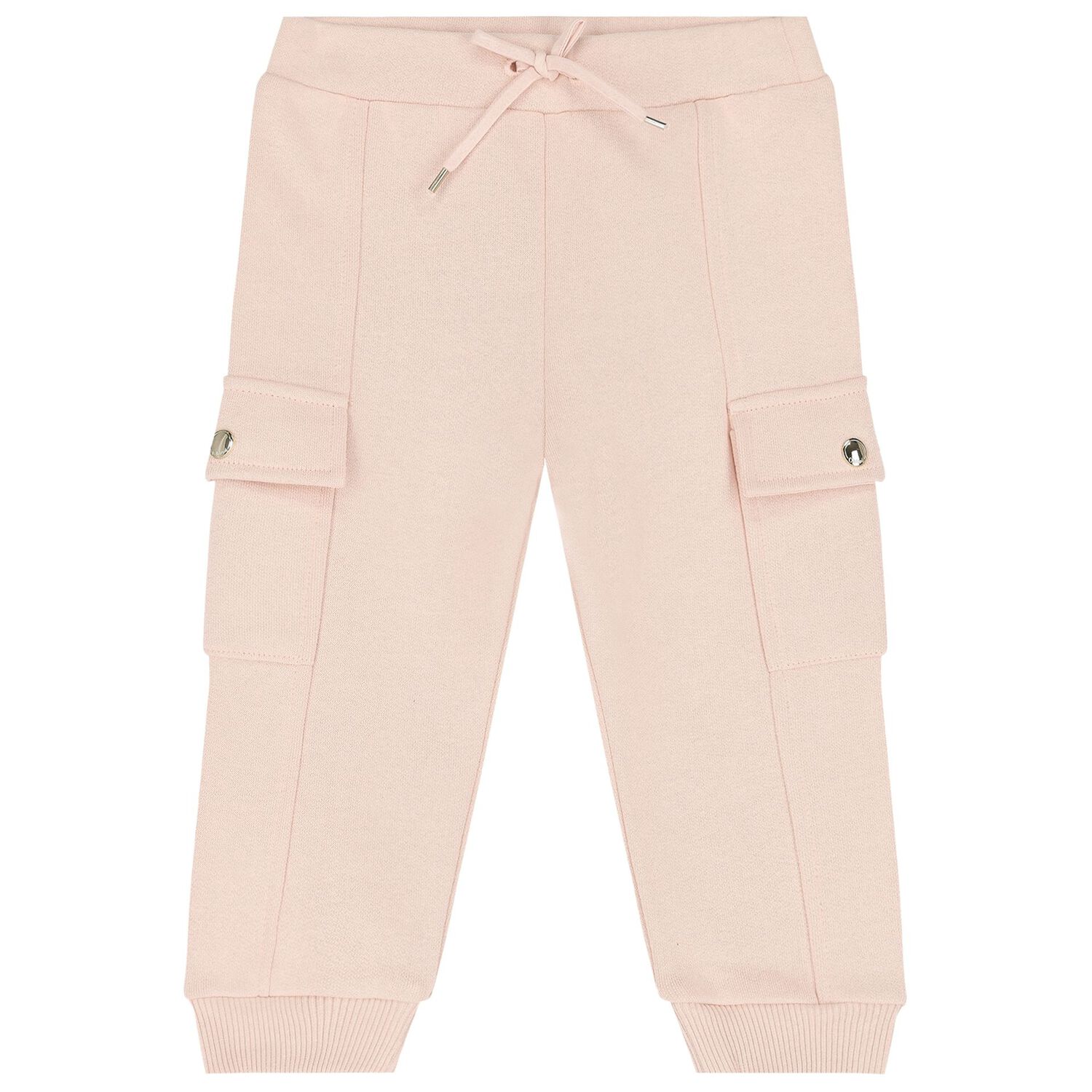 Younger Girls Pink Logo Tracksuit, 1, hi-res image number null