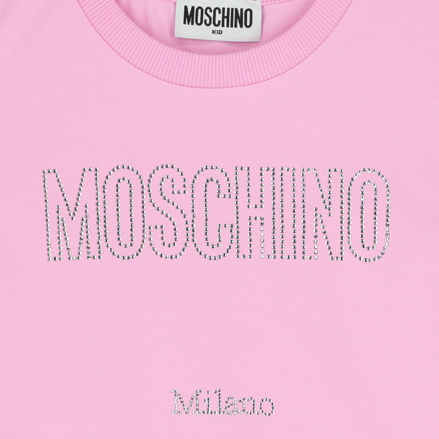 تيشيرت للبنات بالشعر باللون الوردي , 4, hi-res