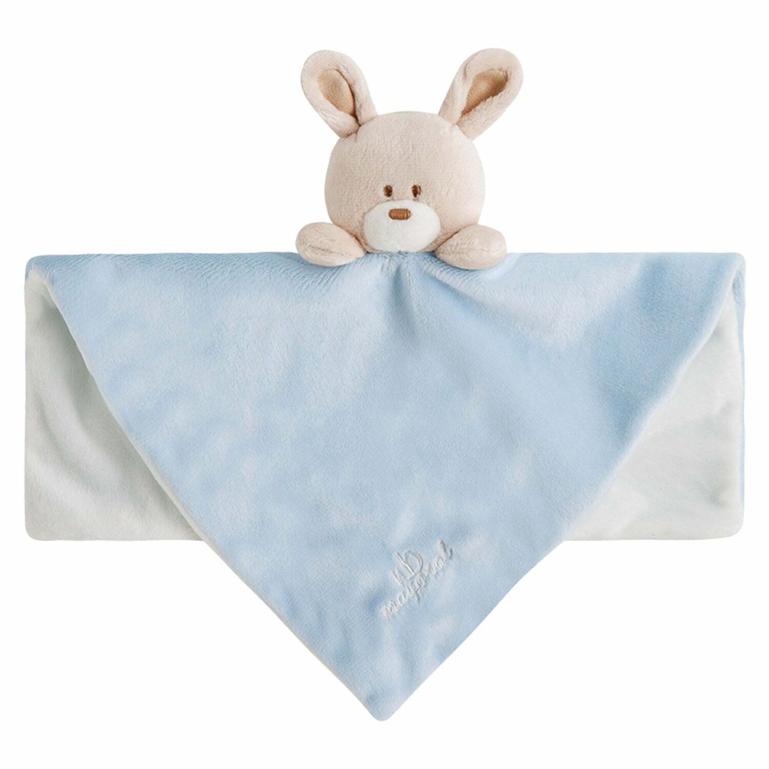 Baby Boys Blue Doudou Comforter, 1, hi-res