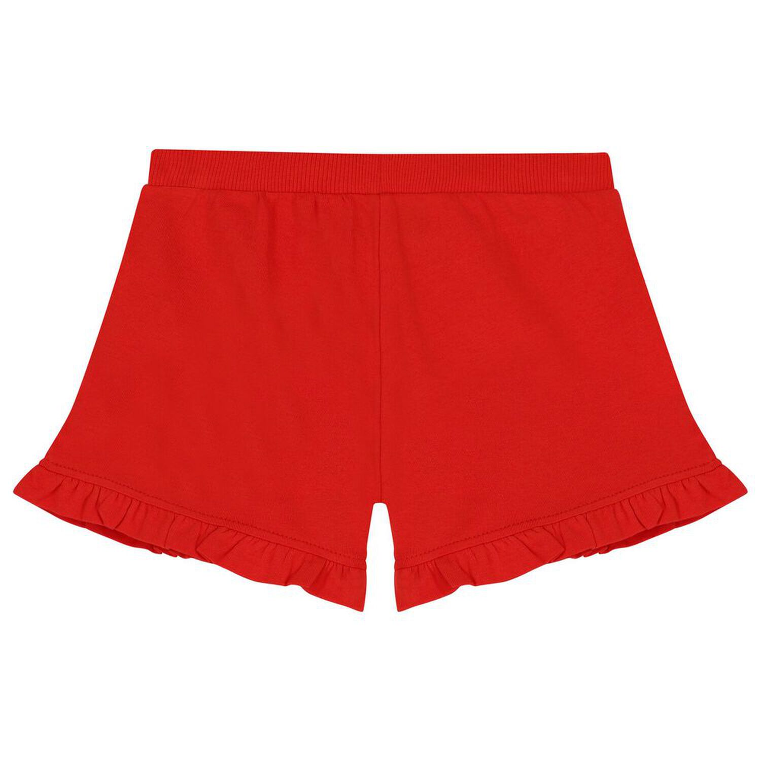 Younger Girls White Logo Shorts Set, 2, hi-res