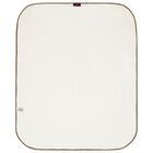 بطانية بالشعار باللون العاجي, 1, hi-res