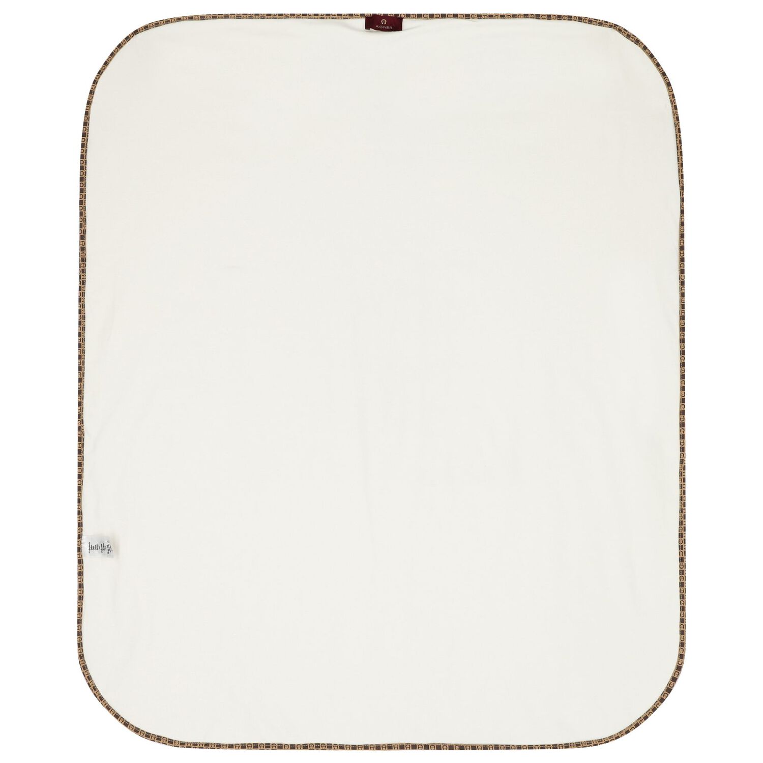 بطانية بالشعار باللون العاجي, 1, hi-res