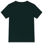 Boys Green Polo Bear T-Shirt, 1, hi-res