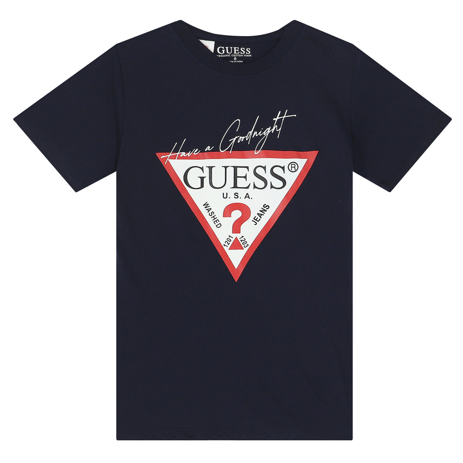 بيجاما بالشعار باللون الكحلي والرمادي للأولاد, 1, hi-res