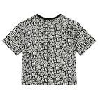 تيشيرت بالشعار باللون الأسود والأبيض , 1, hi-res