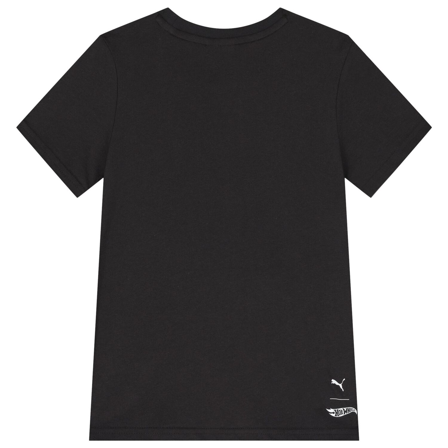 تيشيرت اولاد بطبعه هوت ويلز باللون الاسود, 1, hi-res