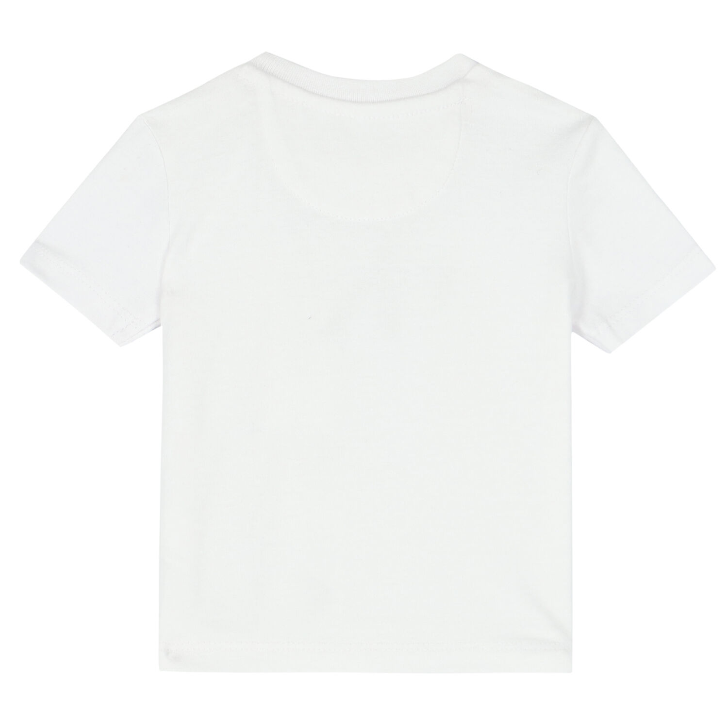 Younger Boys White Logo T-Shirt, 1, hi-res image number null