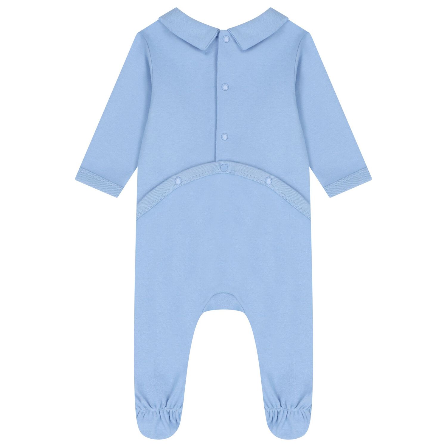 Blue Tiger Logo Babygrows ( 2 Pack ) , 2, hi-res