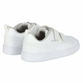 White Logo Trainers