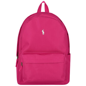Pink Logo Backpack