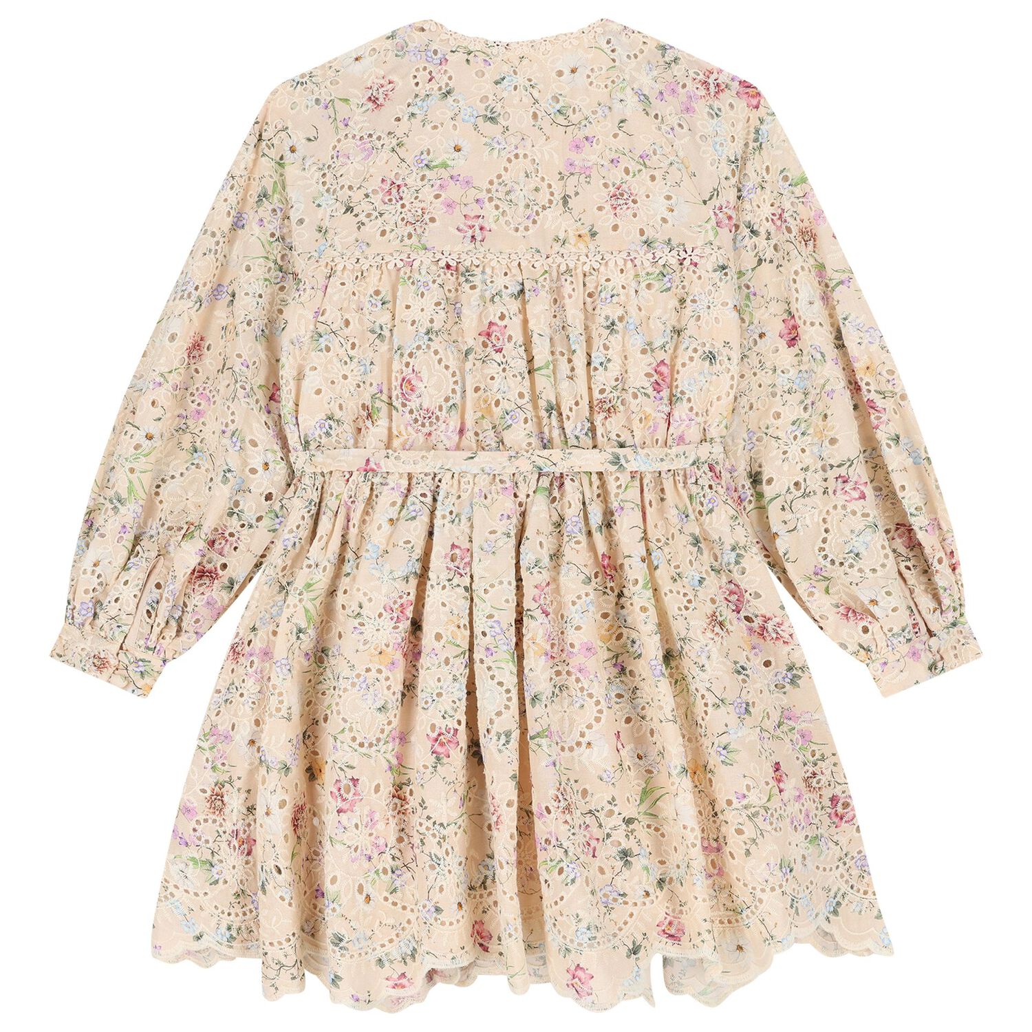 Girls Pink Everlee Sleeve Dress, 1, hi-res