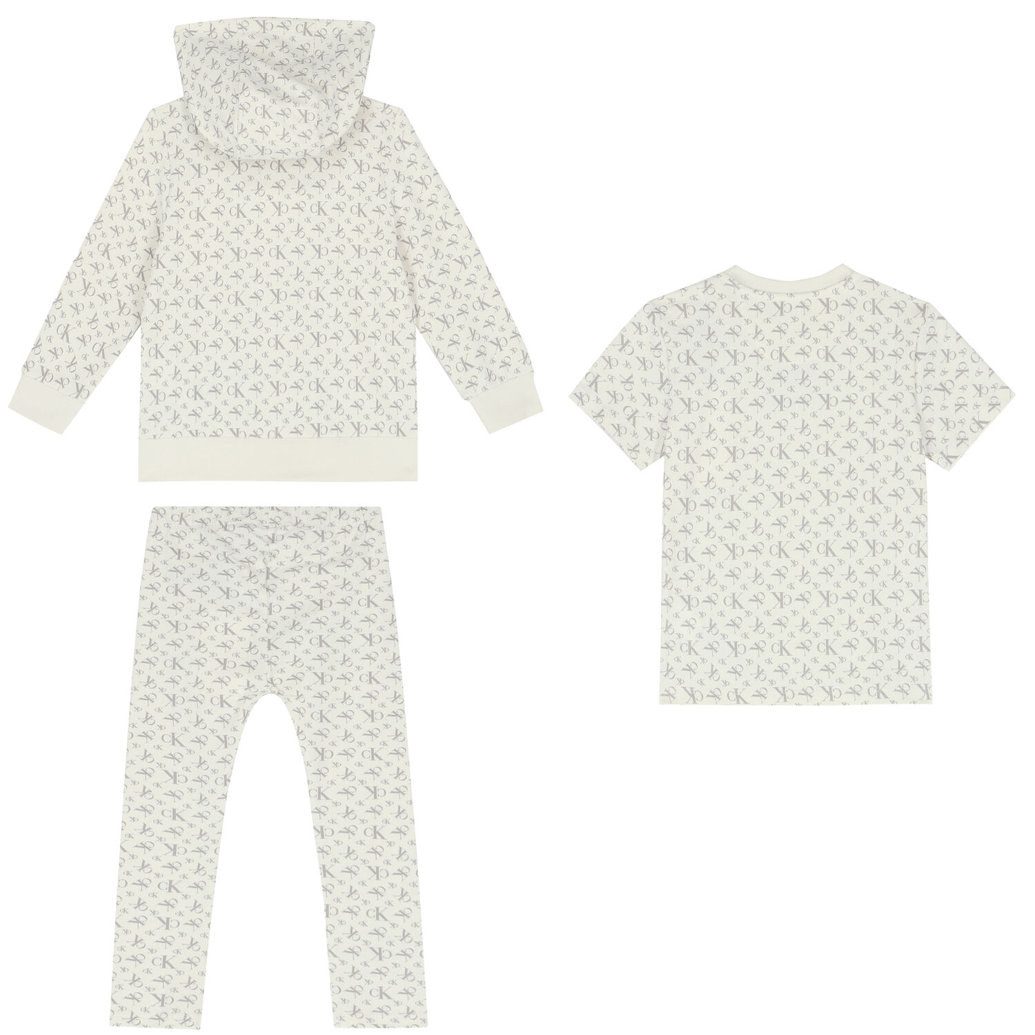 Baby Boys Ivory Logo Tracksuit, 1, hi-res