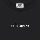 Boys Black Logo Long Sleeve Top , 2, hi-res