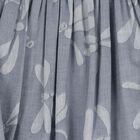 تنورة بنقشة اليعسوب باللون الازرق للبنات , 1, hi-res