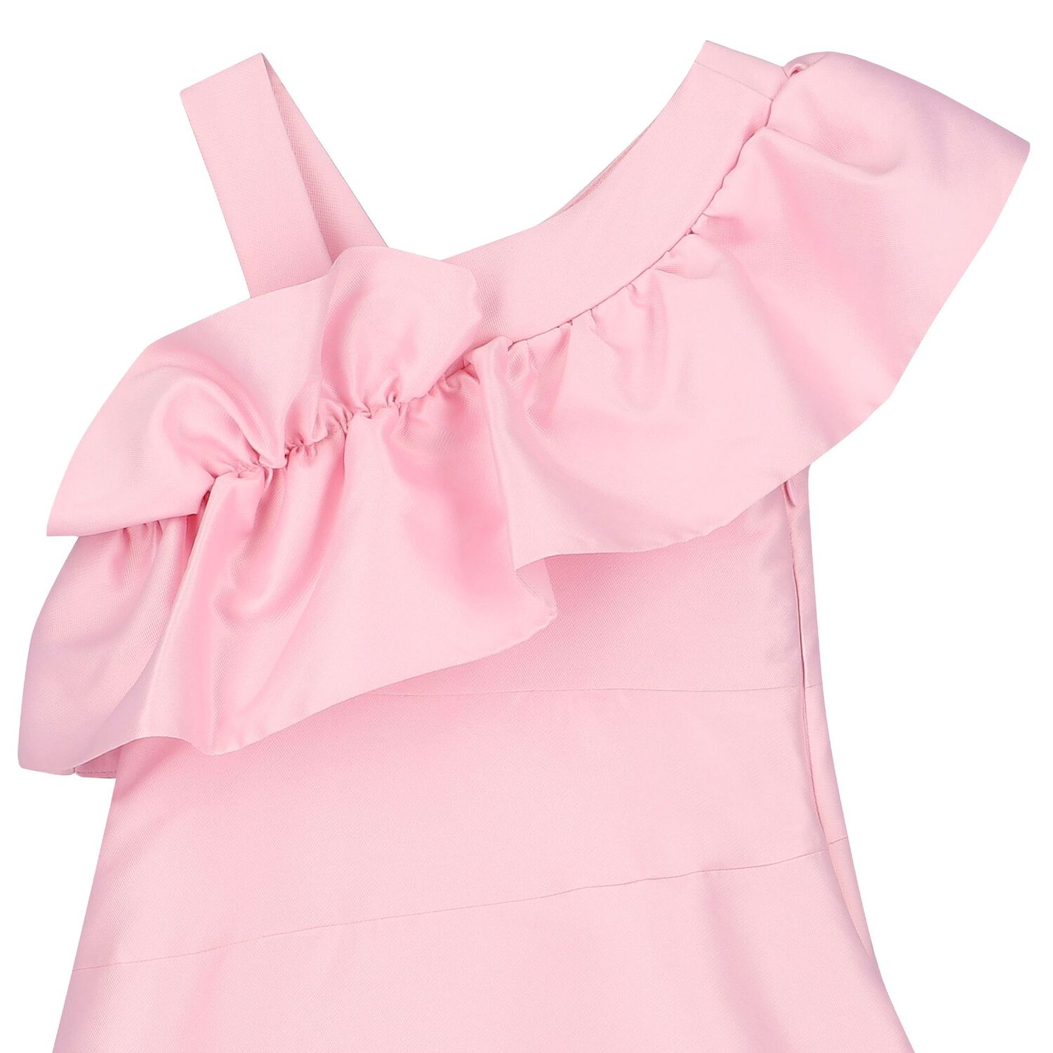 Girls Pink Ruffled Dress, 1, hi-res image number null