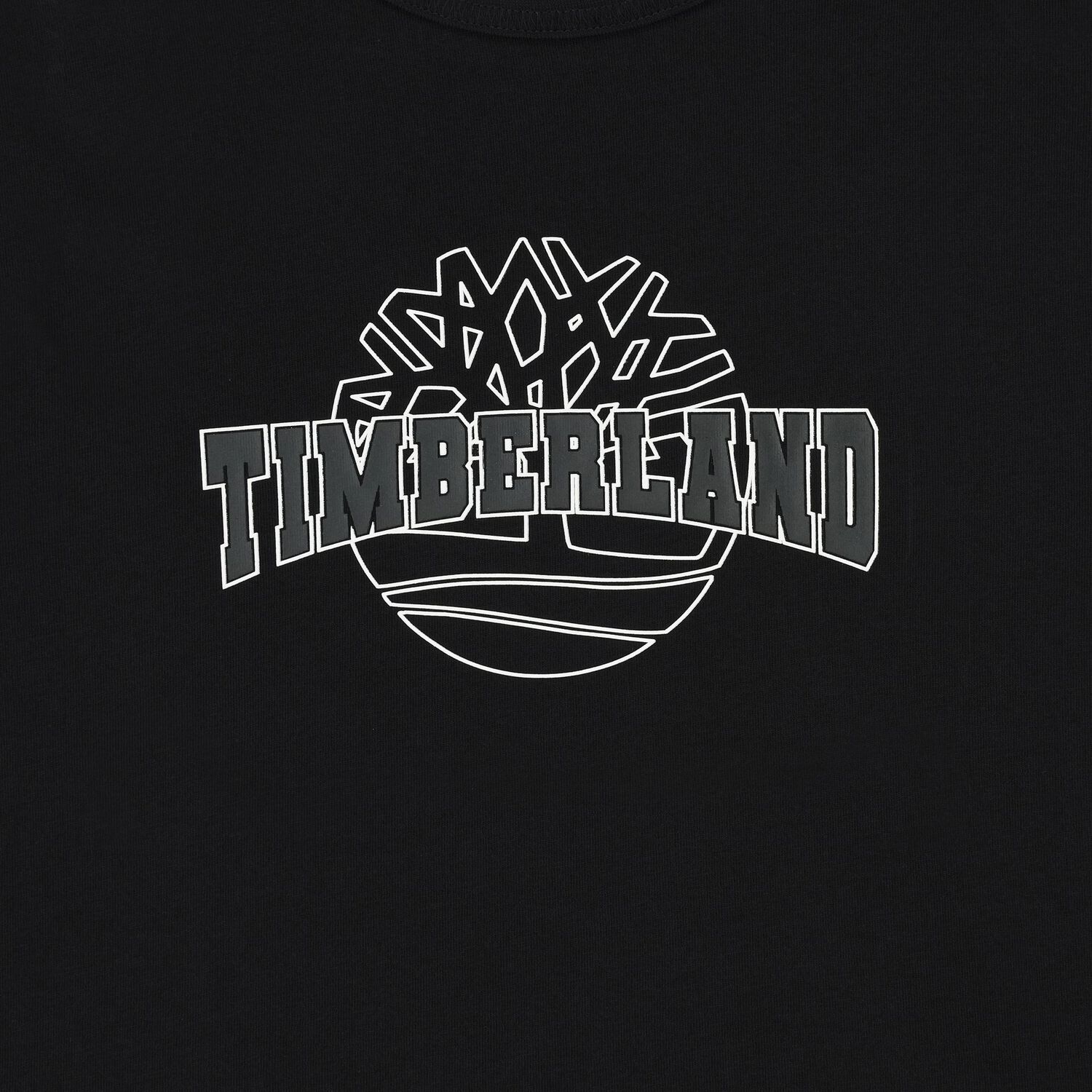 توب باكمام بالشعار باللون الاسود للاولاد, 1, hi-res image number null