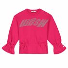 Girls Pink Logo Sweatshirt, 1, hi-res