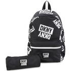 Black & White Logo Backpack, 1, hi-res