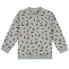 بدلة رياضية بشعار تيدى باللون الرمادى, 1, hi-res