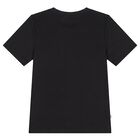 Boys Black Logo Dri-Fit T-Shirt, 1, hi-res