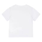 Younger Boys White & Grey Jordan Logo Shorts Set, 1, hi-res