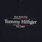 Boys Navy Blue Logo Polo Shirt, 1, hi-res