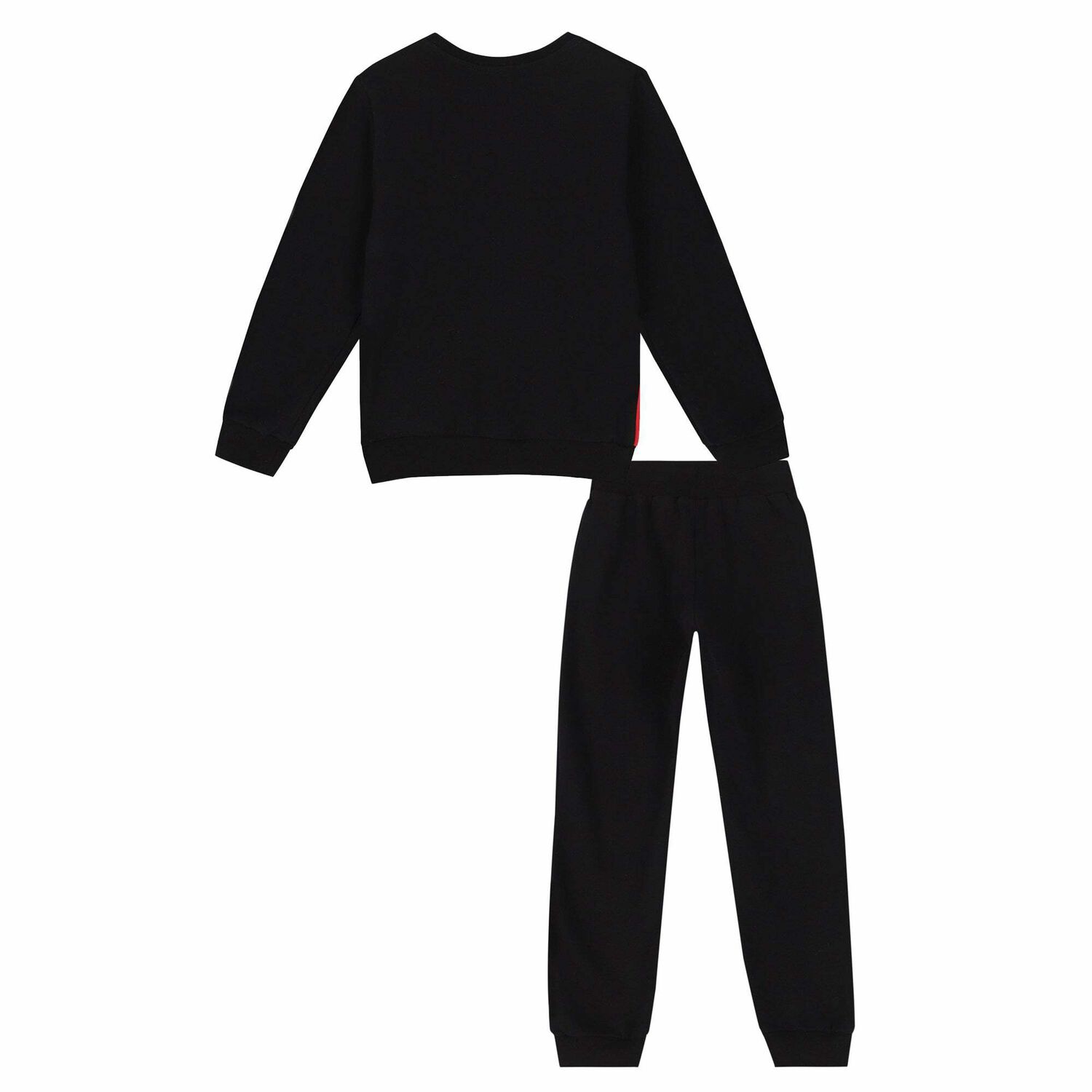 Boys Black, Red & Grey Tracksuit, 1, hi-res image number null