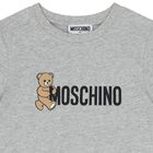 Grey Teddy Bear Logo T-Shirt, 7, hi-res