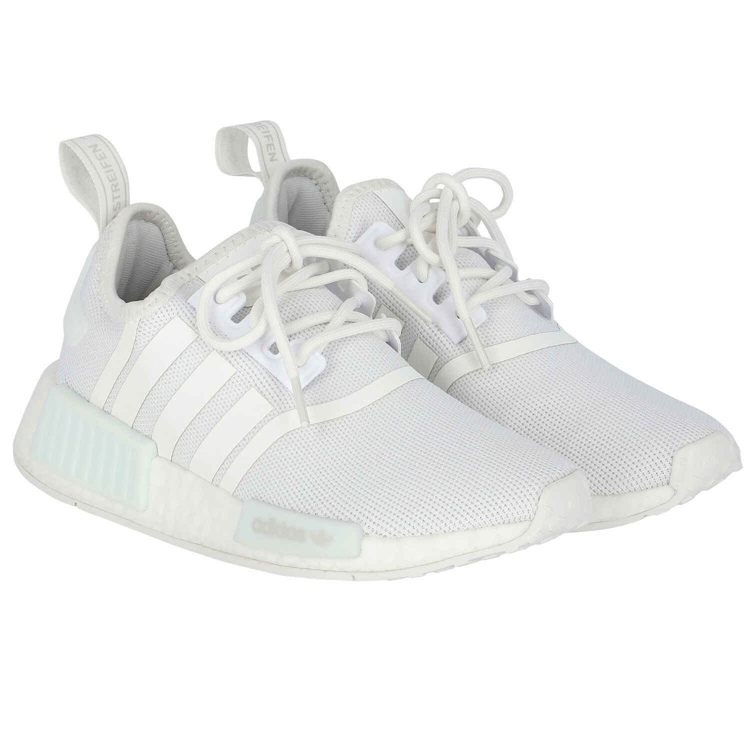 White NMD R1 J Trainers, 1, hi-res