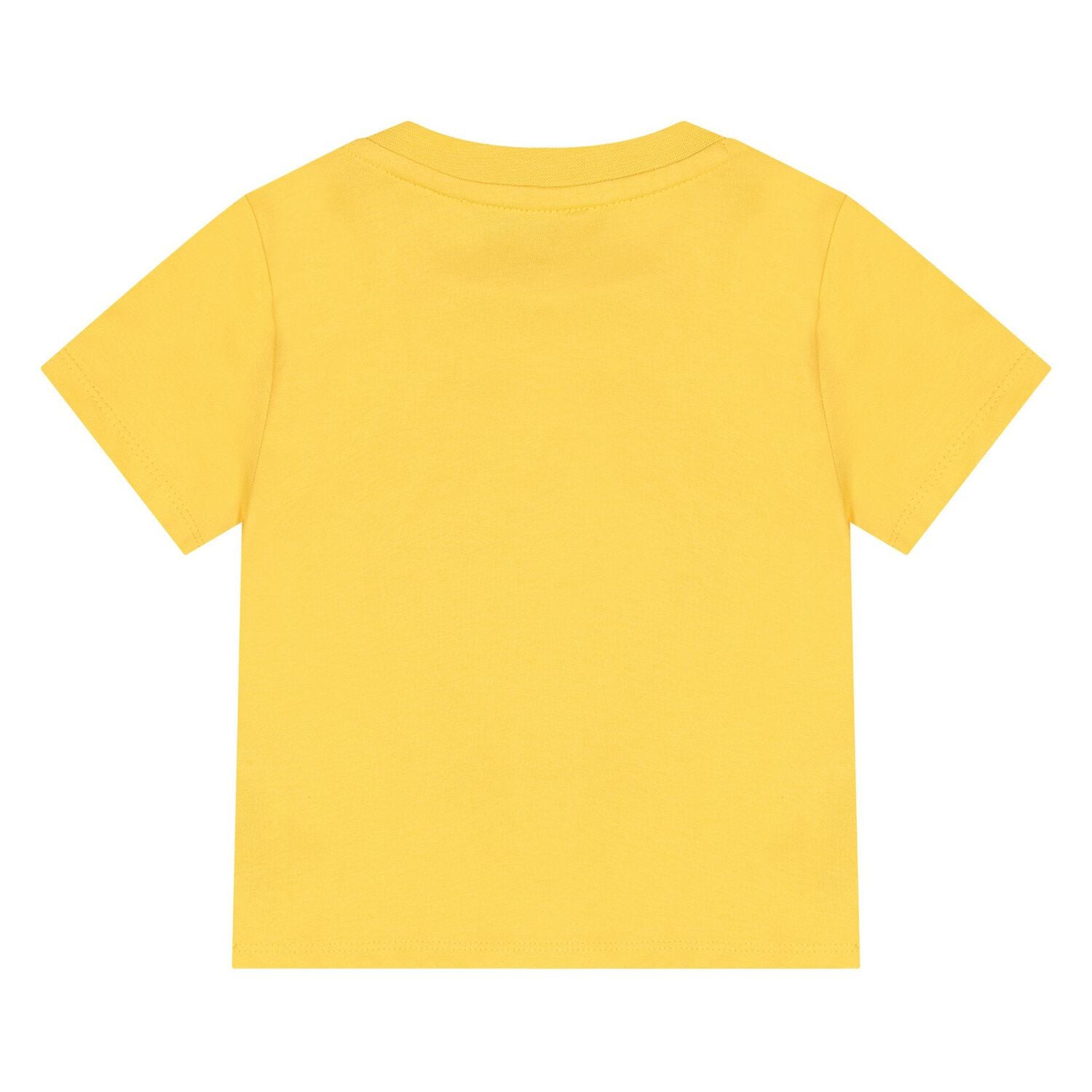 Younger Boys Yellow Leopard Logo T-Shirt, 1, hi-res