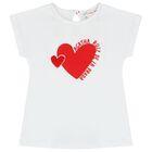 طقم بنات ليغنز بطبعة باللون الأبيض والأحمر, 1, hi-res